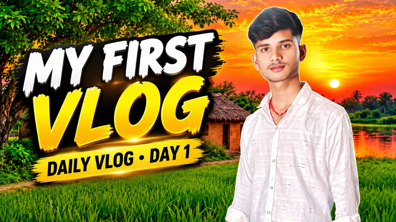 My First Vlog ❤️🥹 | नई शुरुआत, नया सफर 🔥 | Chandan Vlogs