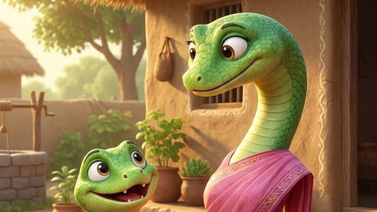 Sammp wala story lekar 3D video funny story