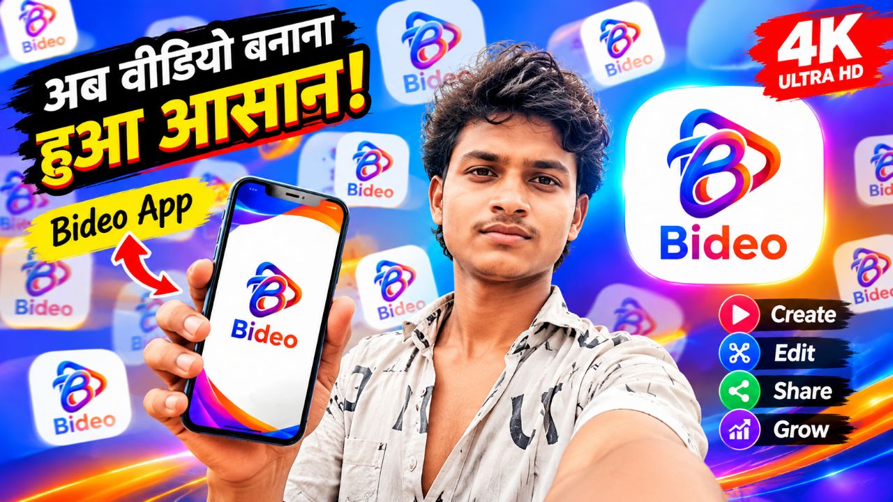 Bideo App क्या है? 📱 | Bideo App की पूरी जानकारी हिंदी में | Pawan.bhai.20K