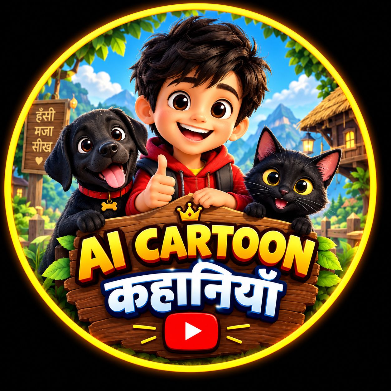 All ai cartoon zoon on Bideo