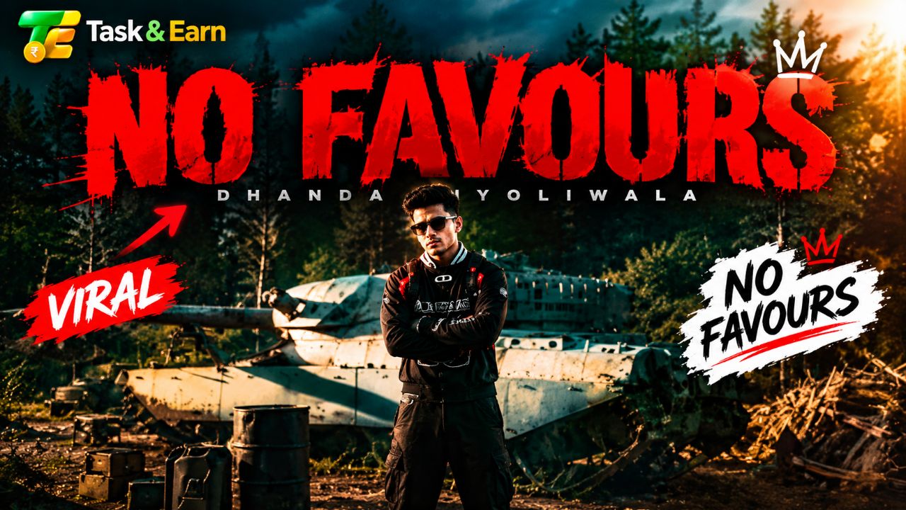 NO FAVOURS 🔥 Dhanda Nyoliwala | Official Music Video | Haryanvi Song #bideoapp #bideo