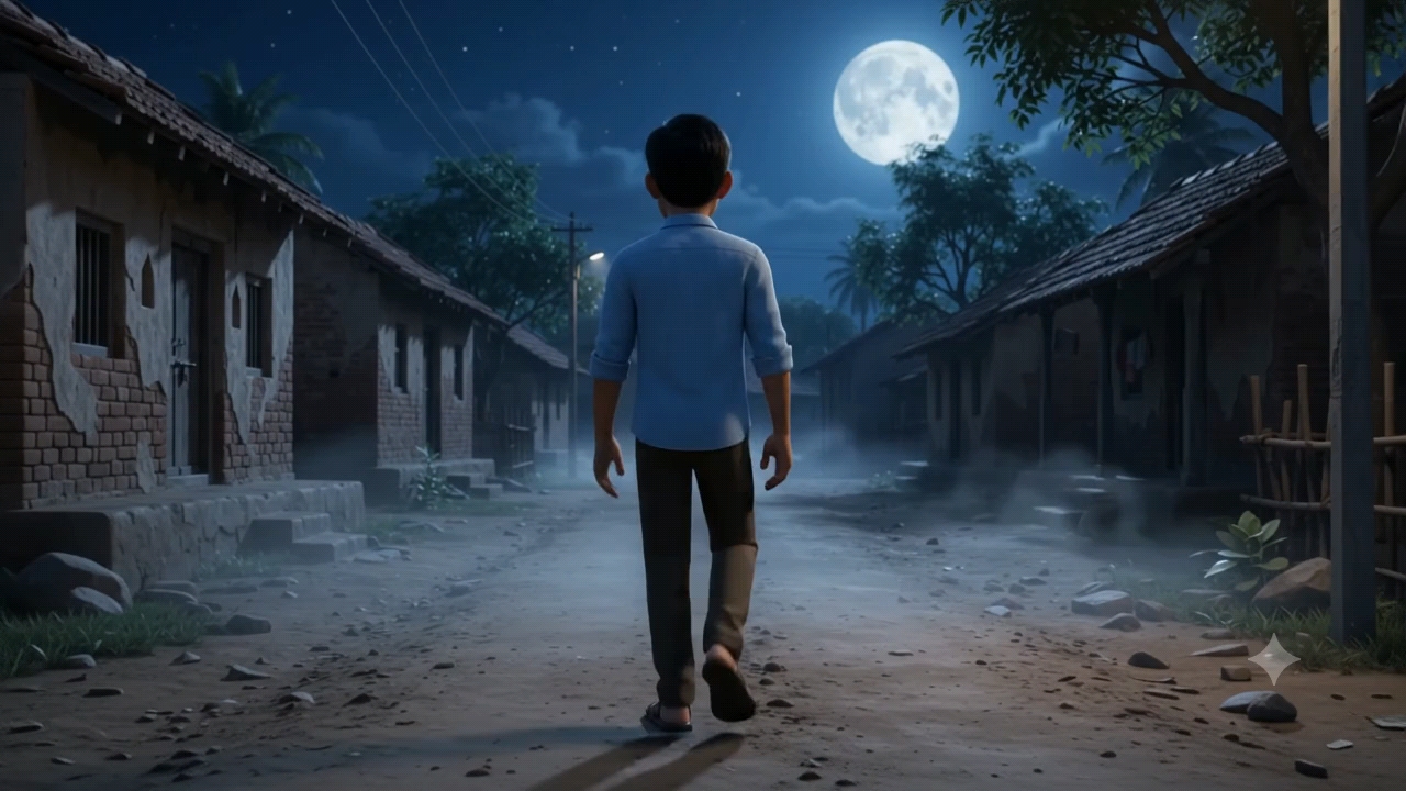 रात का अंधेरा सूनसान का बक्त