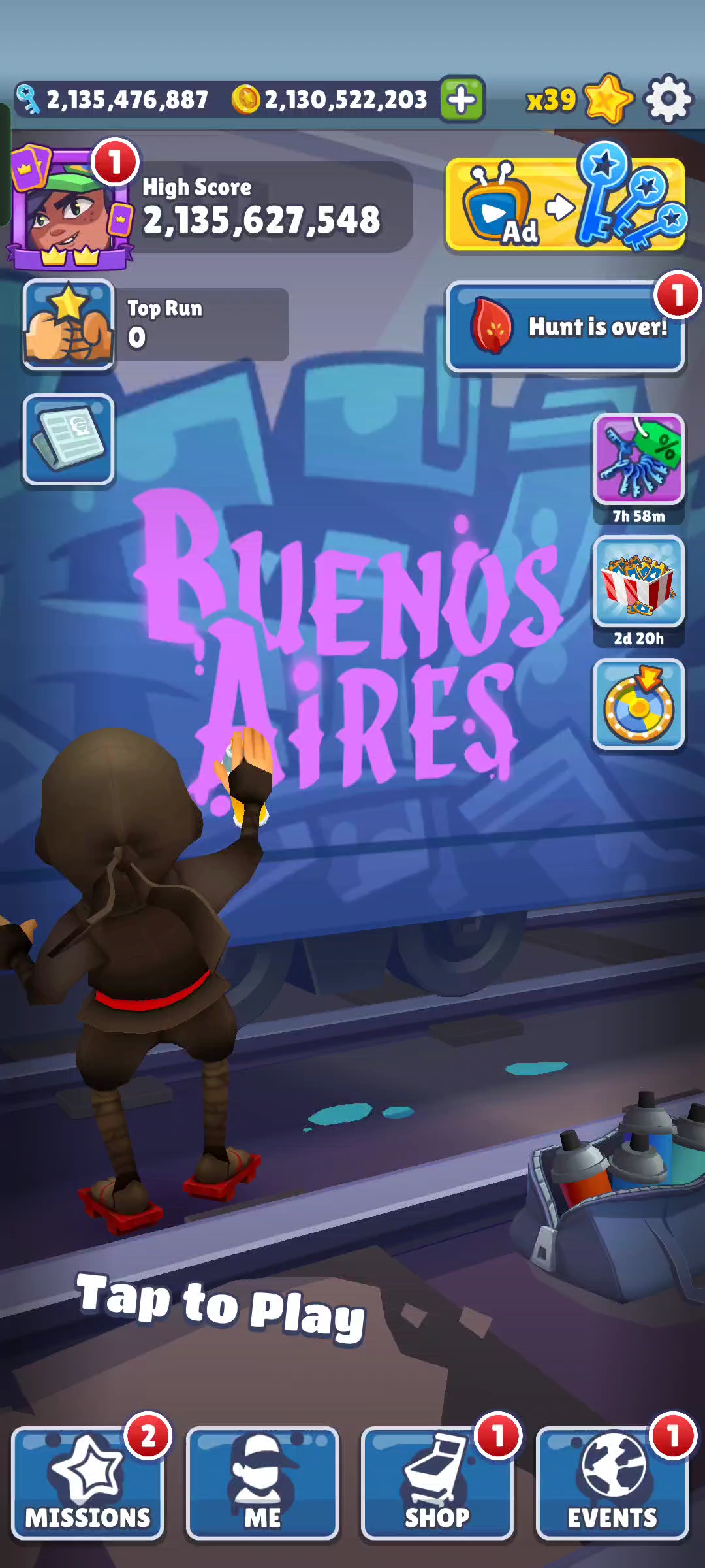 Subway surfers Run Game 🎯🎮 #game #ontrending #like #subwaysurfer