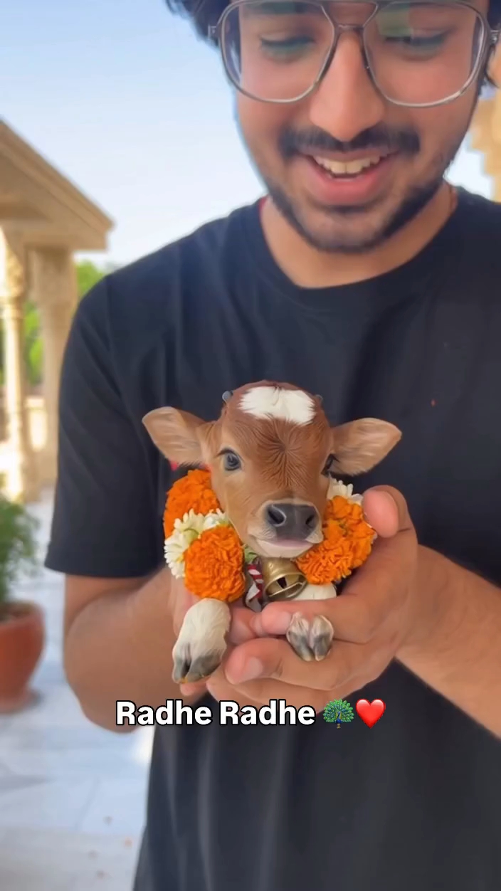 Cute small cow