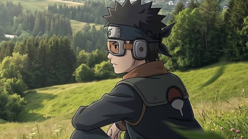 Obito Uchiha 🔥 The Masked Legend 🩸 #Naruto