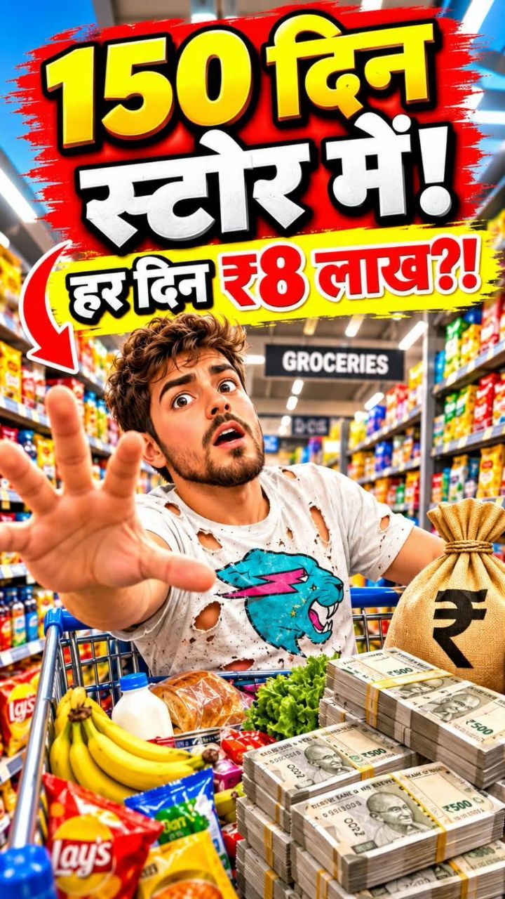😱Store challenge... 1 chances to become millionaire🤑