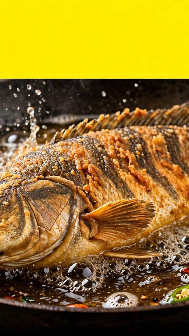 A big fish frying seen 😋😋😋. #shorts#follow#like#comment#share#ai#viral