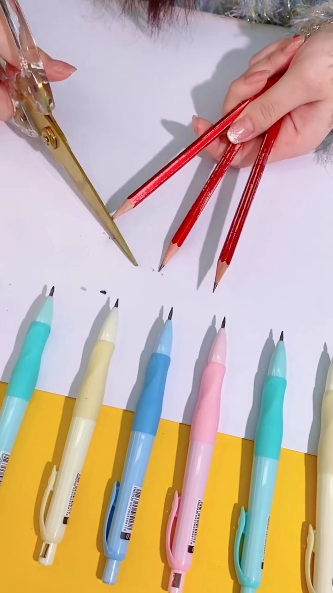 😱 भाभी ने कैंची से काट दी देवर की पेंसिल! ✂️✏️ #Shorts  #stationery