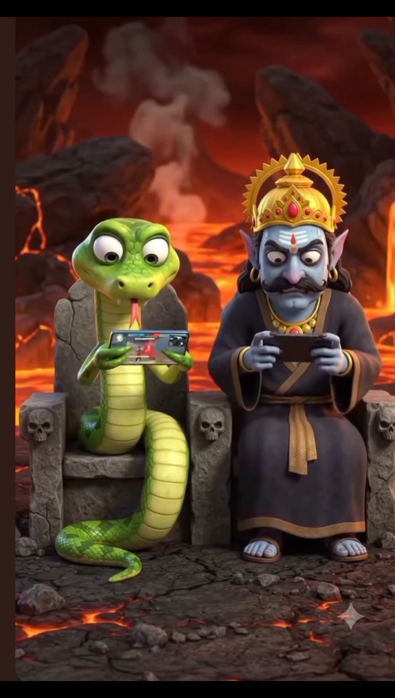 Snake vs Yamraj