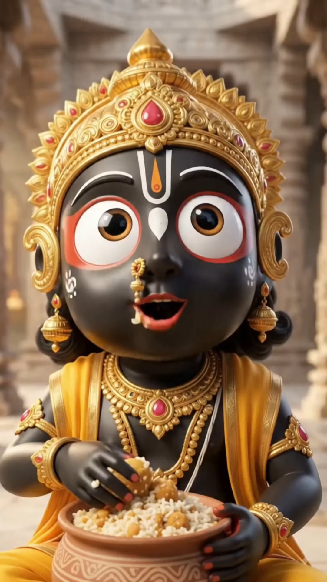 କାଳିଆର ଖାଇବା ପ୍ରେମ 🤣 | ଜଗନ୍ନାଥ ବଳଭଦ୍ର ସୁଭଦ୍ରା Funny Story