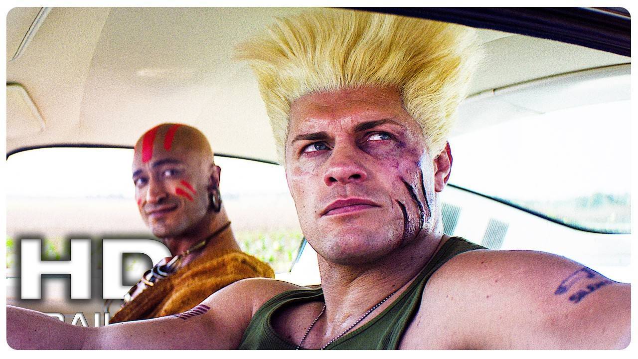Street fighter movie scene