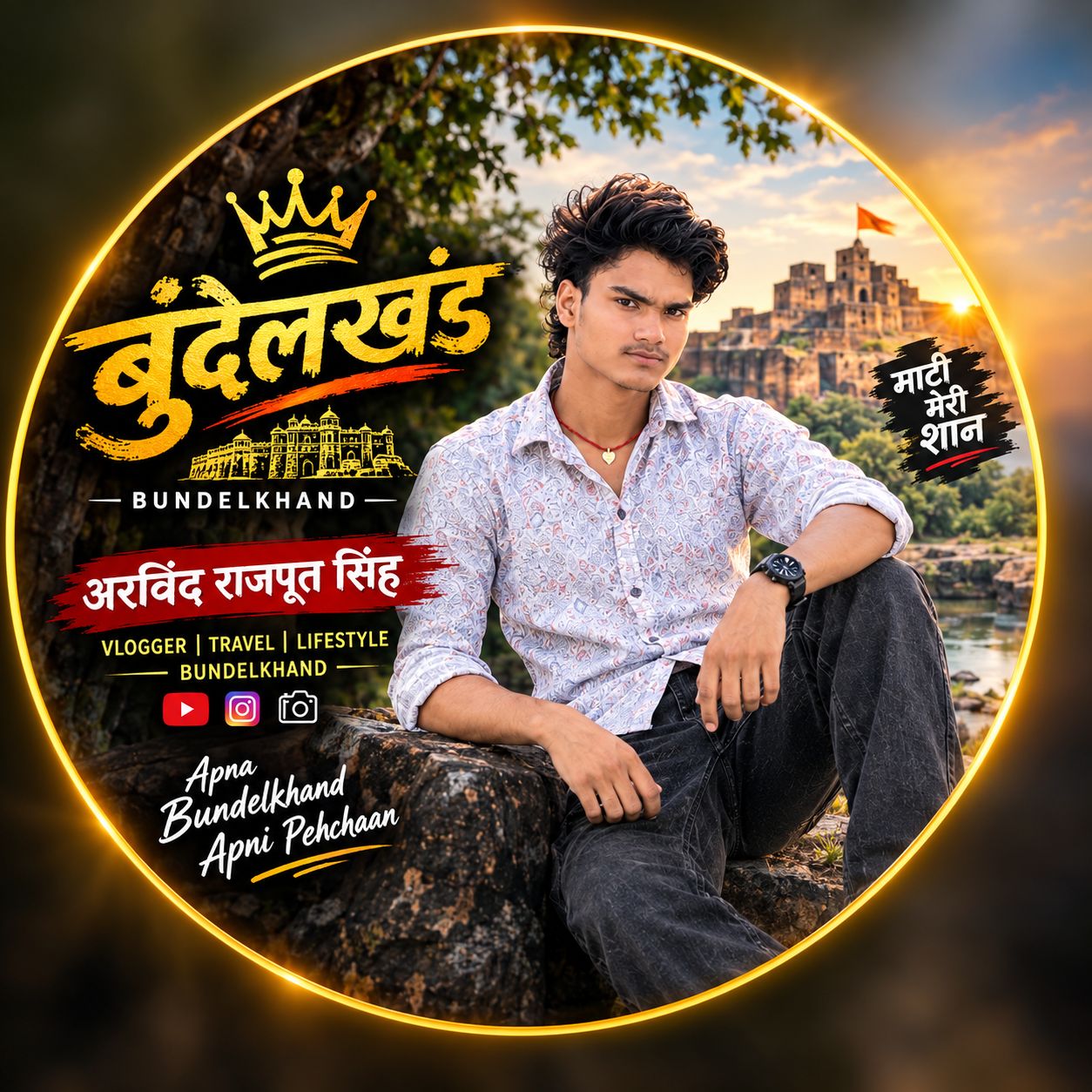 Arvind Rajput panvari chh on Bideo