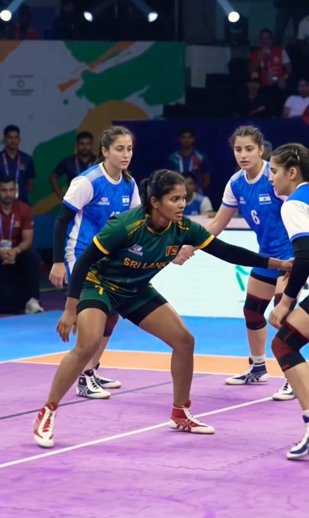 इज़राइल vs shri Lanka women kabaddi match @ KBGNEWSMEDIA