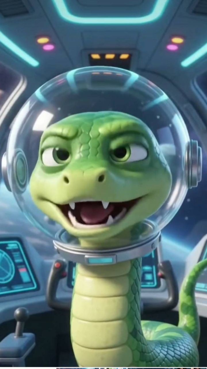 Saanp ne kiya Space mein Alien ka khatarnak prank! 🚀🐍
