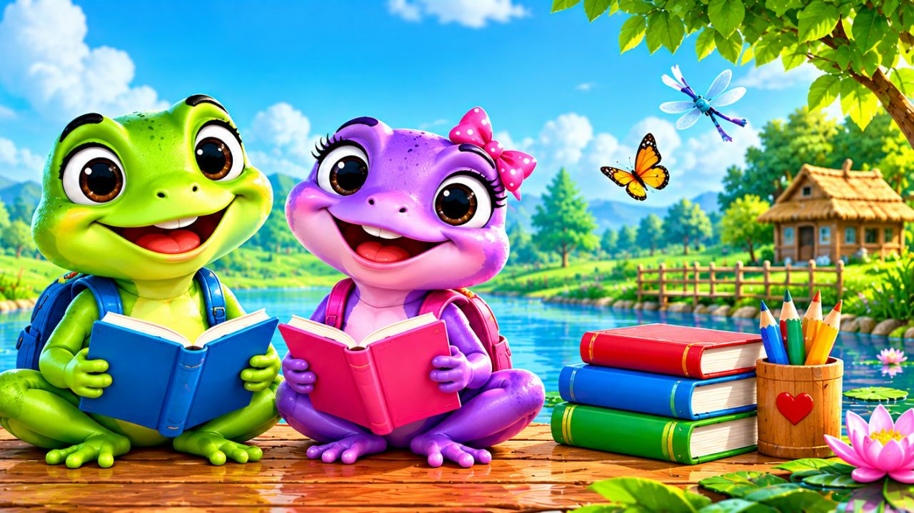 Teamwork for the win! 🌈 Our frog rescue team is on the case.