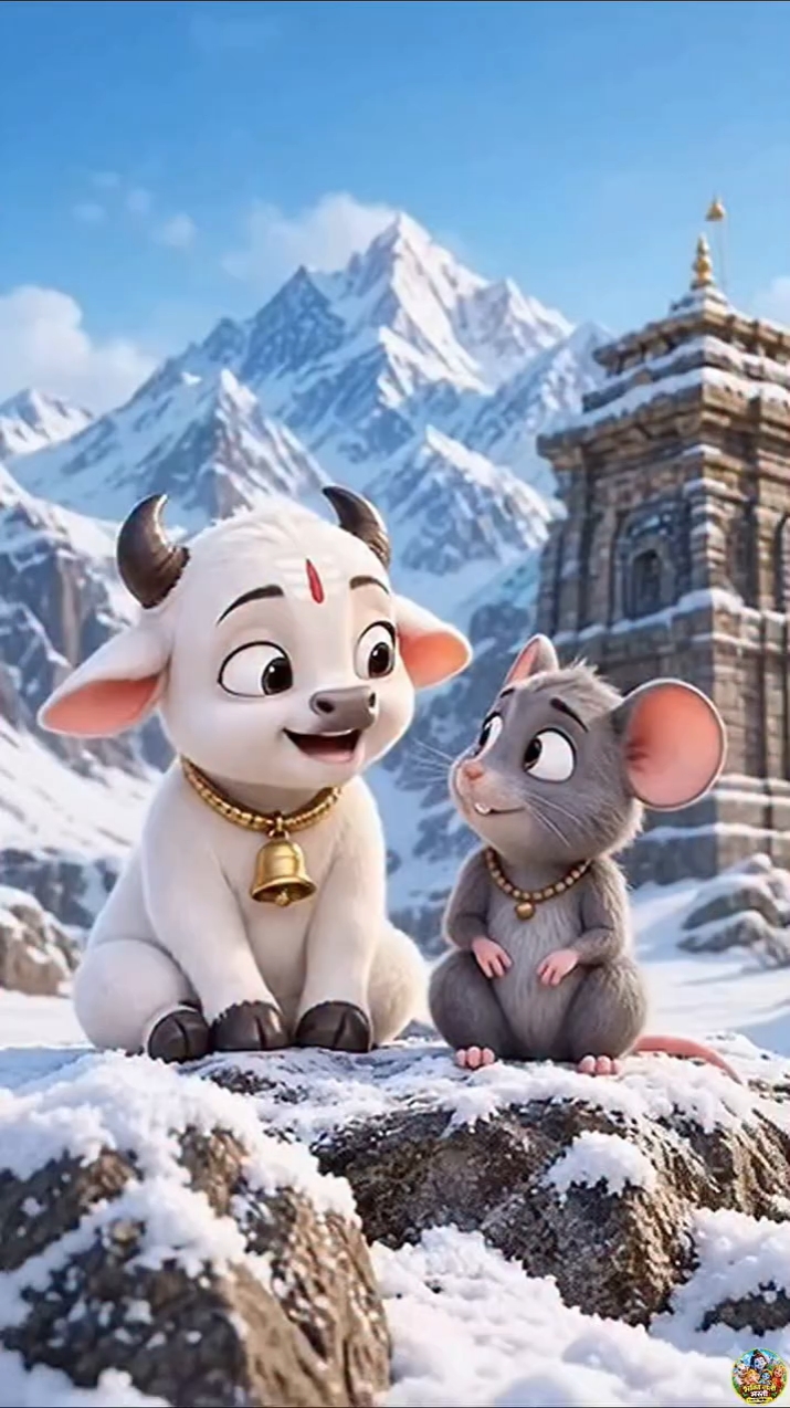 नंदी ने मूषक को खूबसूरत बोला 🐭