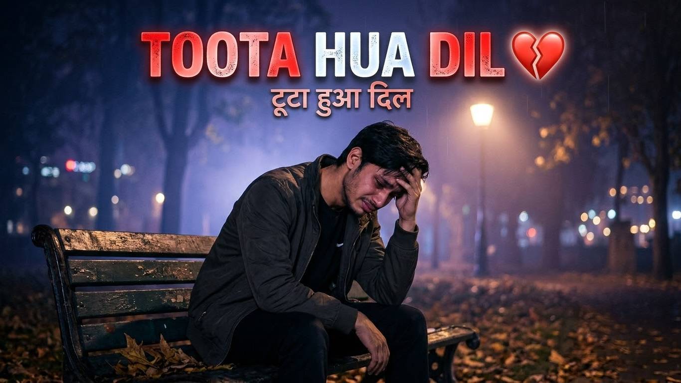 Toota Hua Dil | Sad Love Song 💔 | Heart Touching Hindi Sad Song 2026