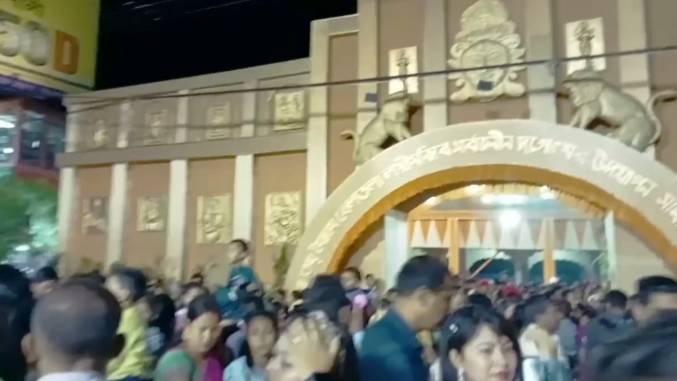 Assam Guwahati beltola Durga Puja Lakshmi mandir 2023