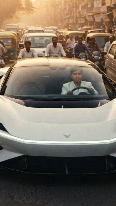 Elon Musk Ne Bana Di Udne Wali Car! 😱 Tesla Roadster Ne Toda Physics Ka Rule! 🚀💥#TeslaRoadster #E