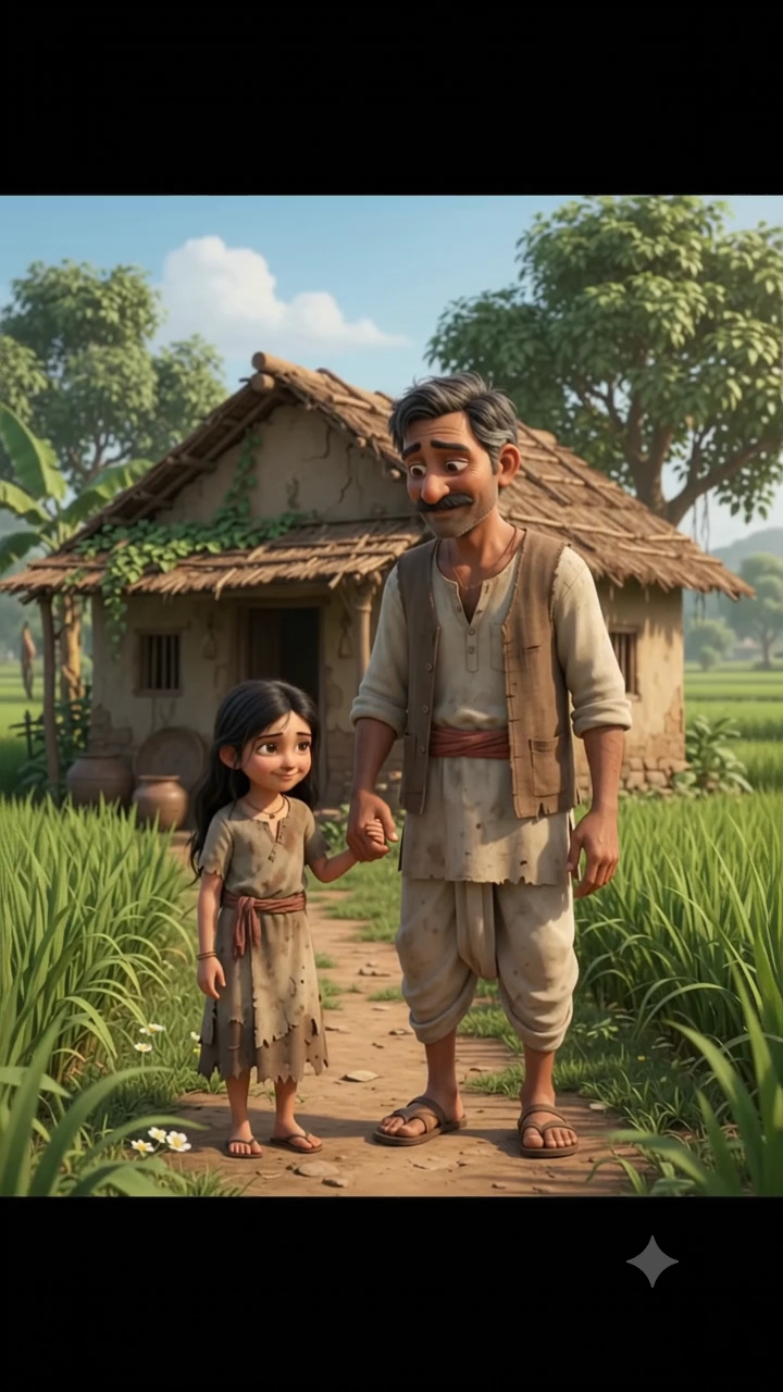 👑 गरीब किसान की बेटी निकली राजकुमारी 😱 | Poor Farmer’s Daughter Became a Princess ✨ #HindiStory