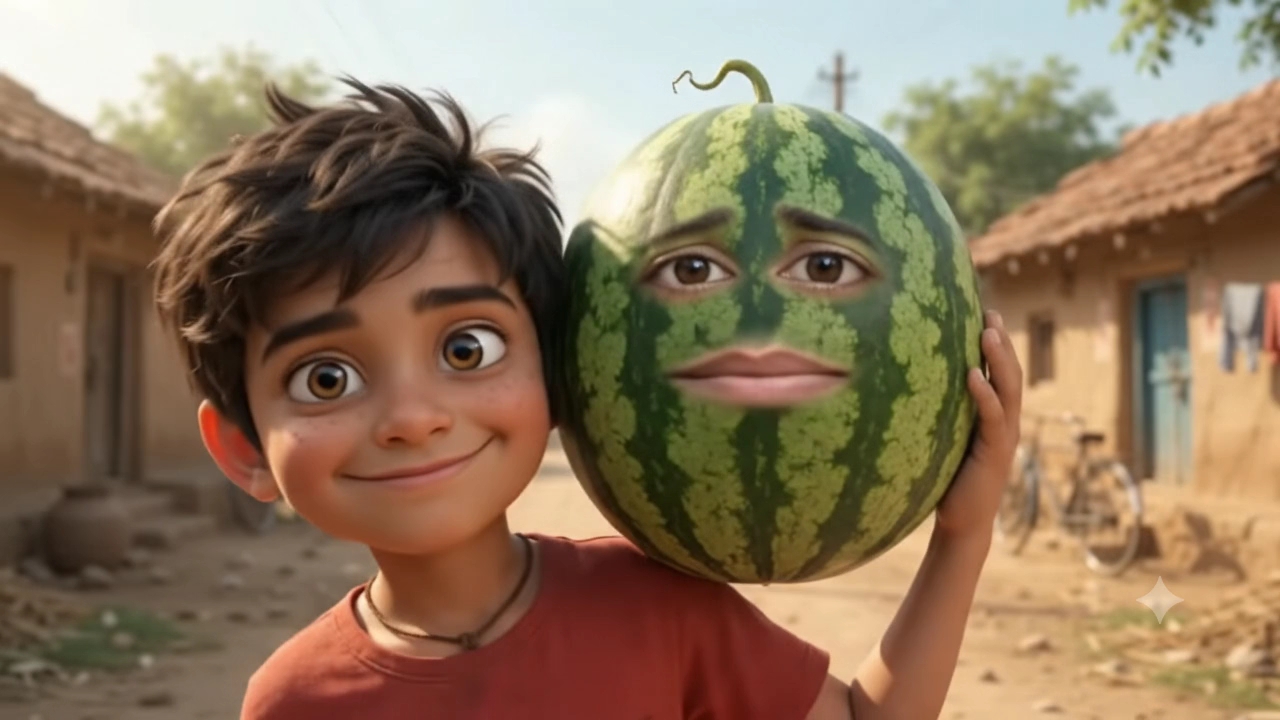 तरबूज भी निकला Influencer 😂🍉 | Funny AI Reel