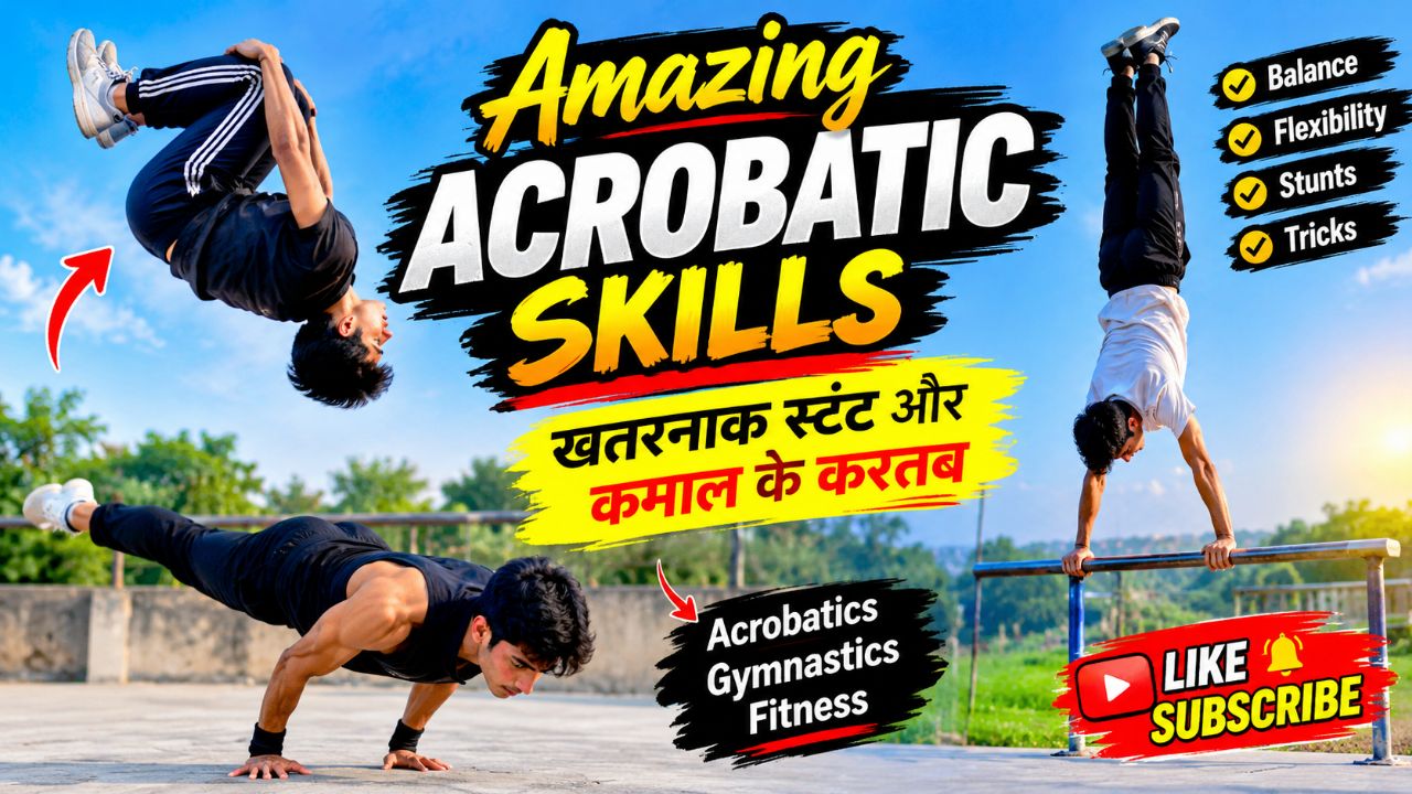 Best Acrobatic Skills and Tricks 💪 | Amazing Body Balance & Flexibility