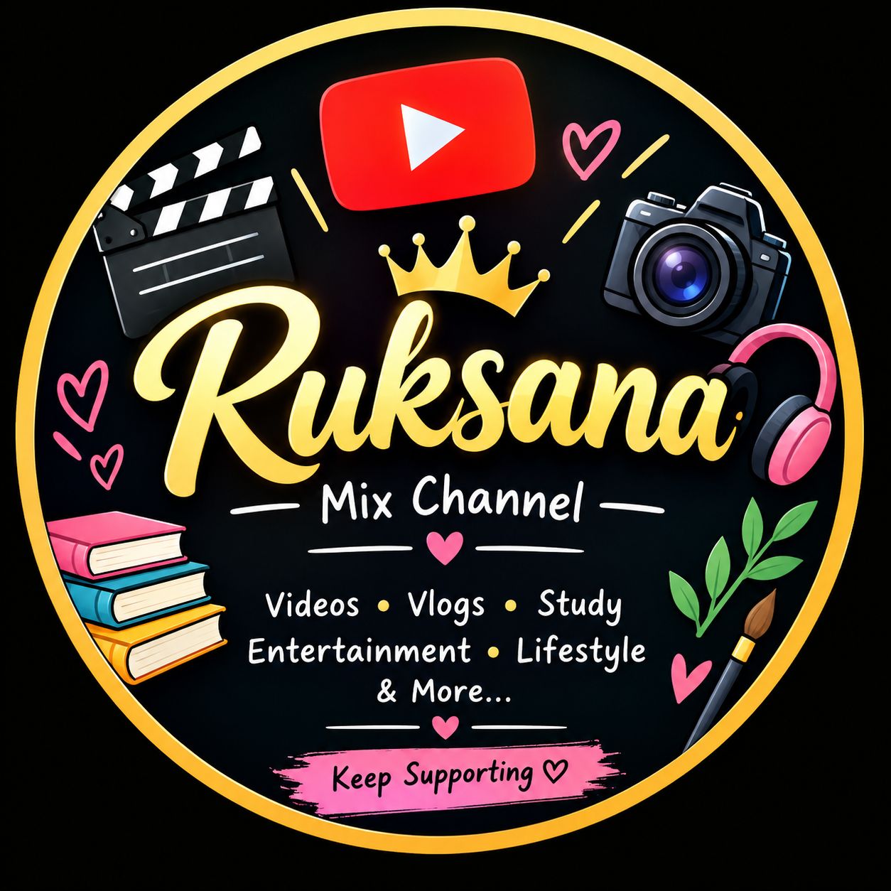 Ruksana mix channel on Bideo