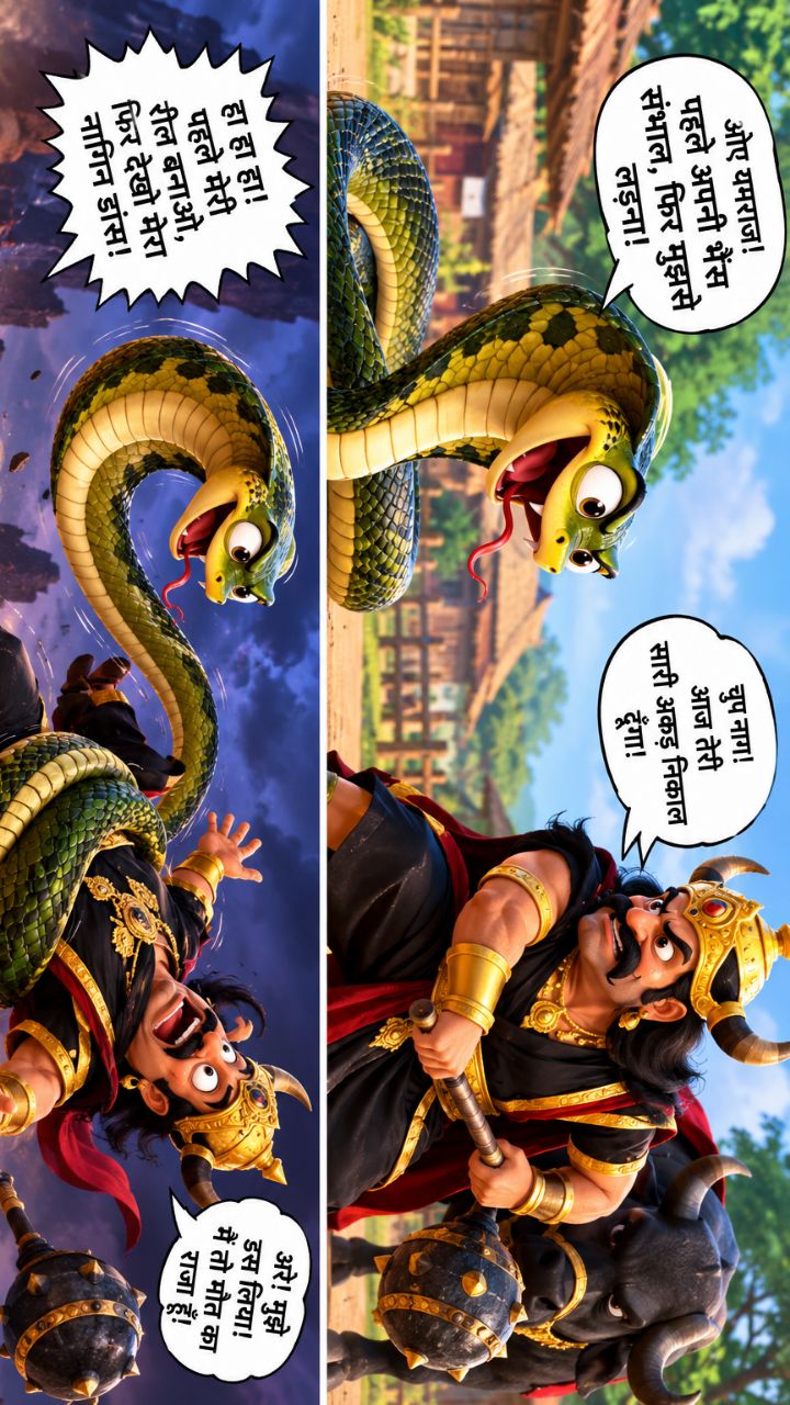Saamp aur Yamraj ke bich mahayuddh