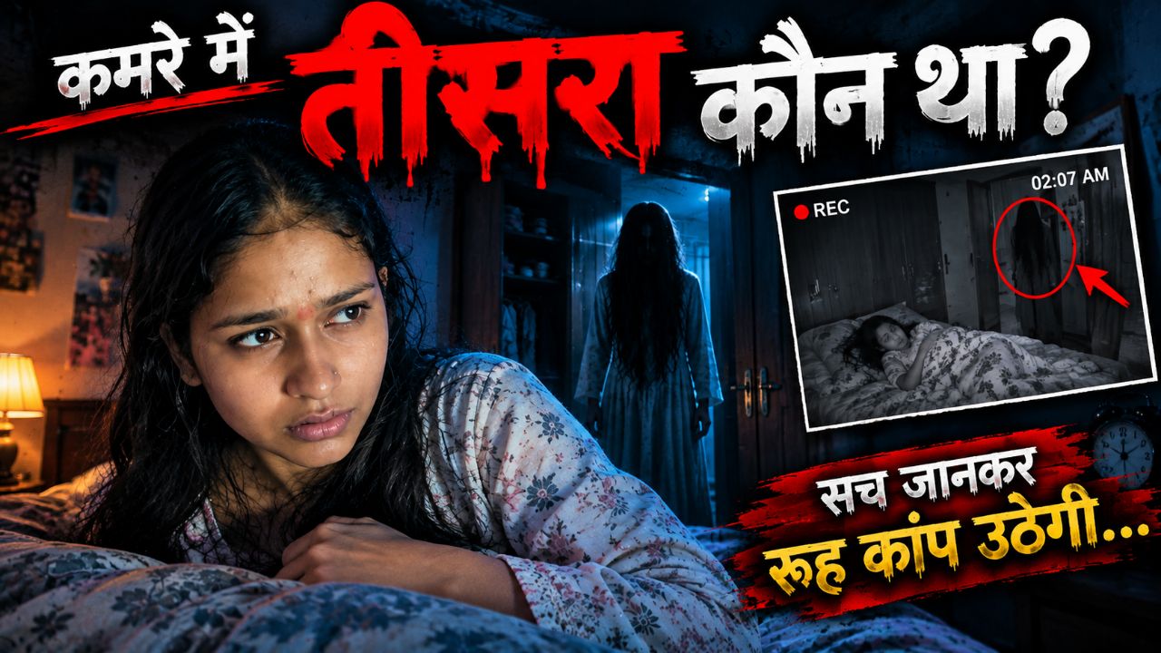 👻 कमरे में तीसरा कौन था? | डरावनी हिंदी हॉरर कहानी

स्वागत है आपका Vaishnavi Ki Audio में! 🖤

क्या