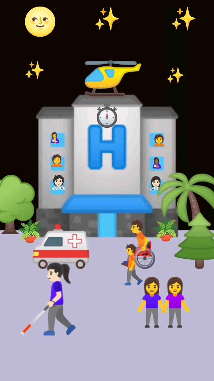 🏥 Hospital Animation 🚑 | Funny Medical Emoji Video 😂 #Shorts