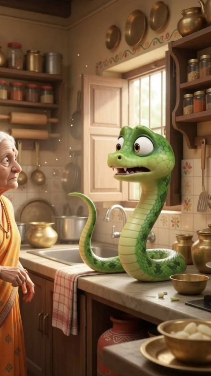Saanp ne ki Sasu Maa ke sath Diwali wale patake ka prank! 🐍🧨#SaanpComedy #SasuMaa #DiwaliPrank #Fu