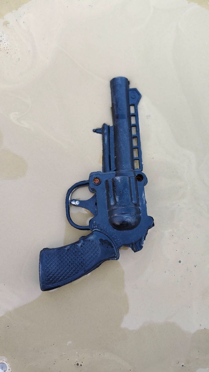 Black Gun Satisfying Mud Asmr