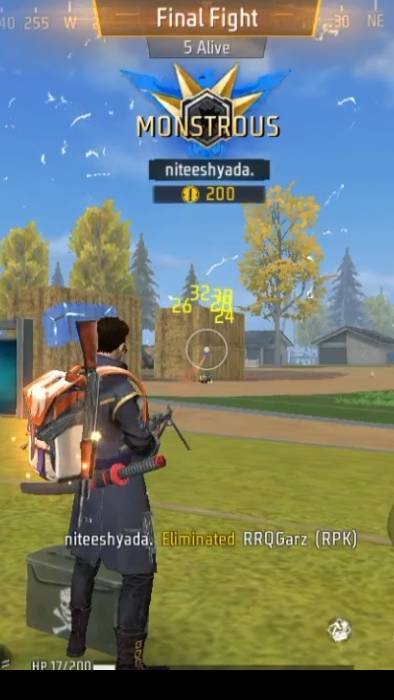 MONSTROUS 😱 HP 17 Par Pura Squad Khatam! Final Fight Clutch 🔥 | Mirzapur Gamer