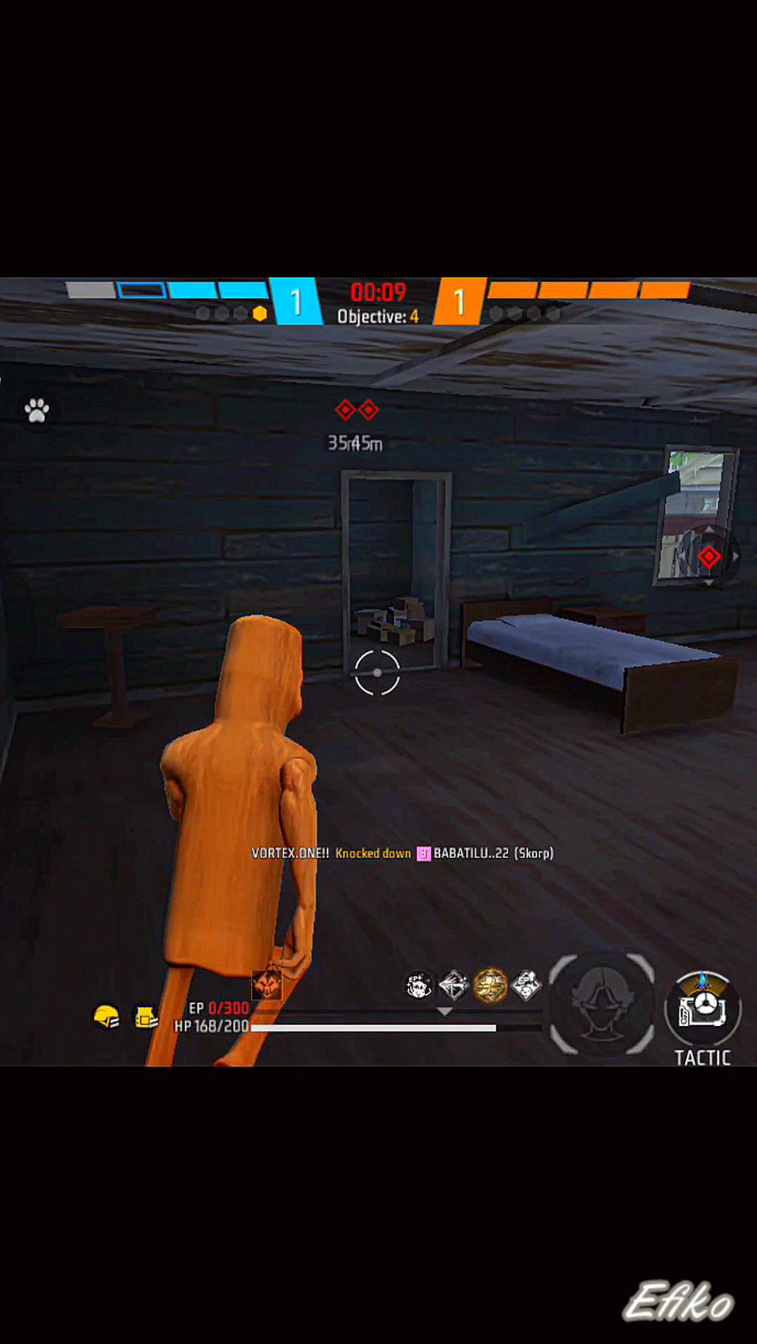 Free fire cs rank clutch gameplay 😱