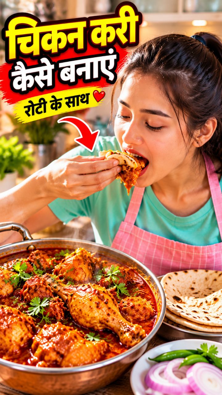 Chicken Curry Kaise Banaye | चिकन करी बनाने की आसान रेसिपी | Chicken Curry Recipe in Hindi 🍗