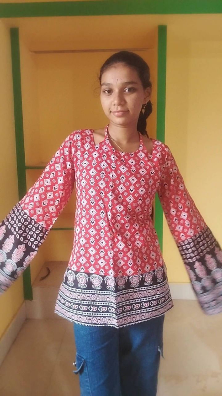 Short kurti from meesho