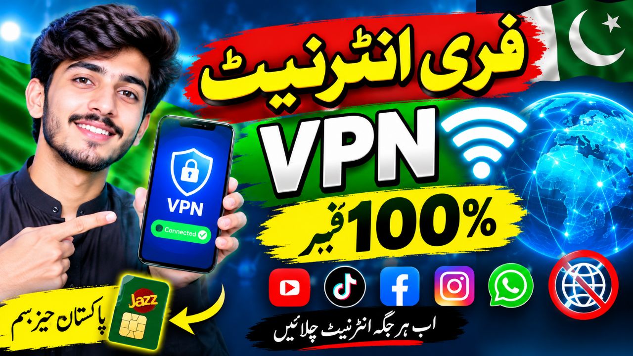 Good news Free internet VPN %100