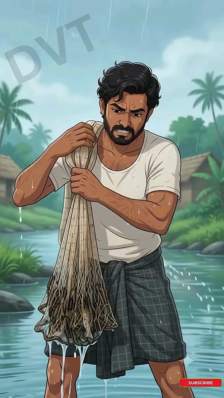 Rainy monsoon Day 🌧️ Fishing & Cooking | Family moments🐟❤️ #ghibli #shortsfeed #asmr