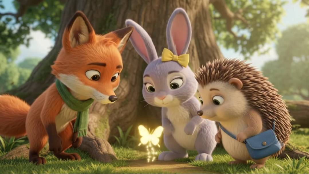 🦊 The Day the Shadows Disappeared! | A Fun Cartoon Mystery for Kids