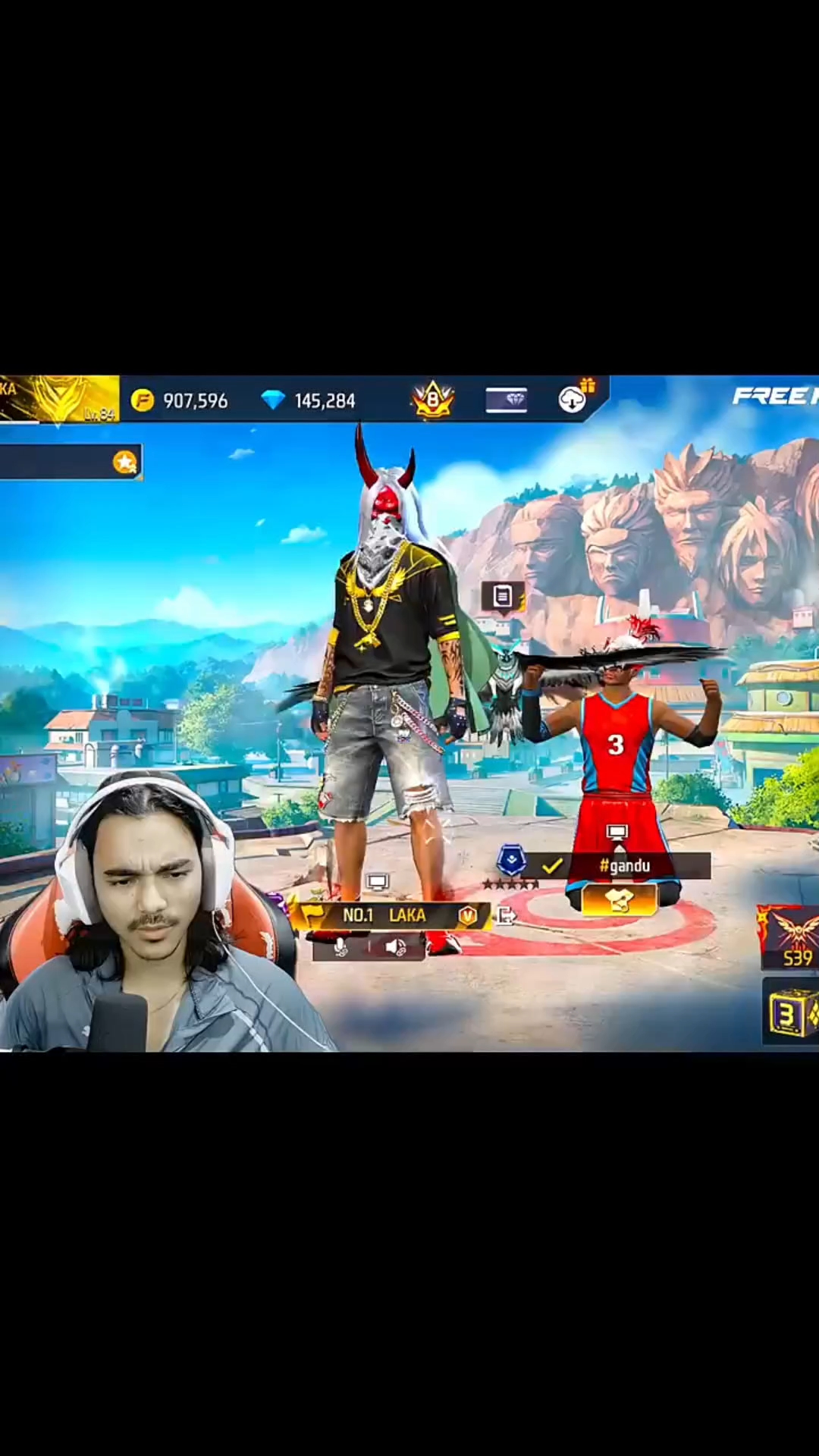 LAKA GAMING FANNY MOMENT 😂🤣🤣 #freefire #lakagaming #ZDXWARRIOR