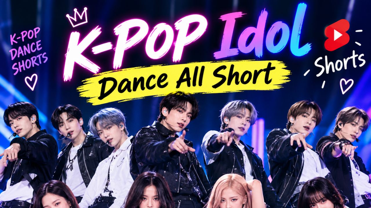 #k-pop Idol dance a video and all short k-pop Idol
