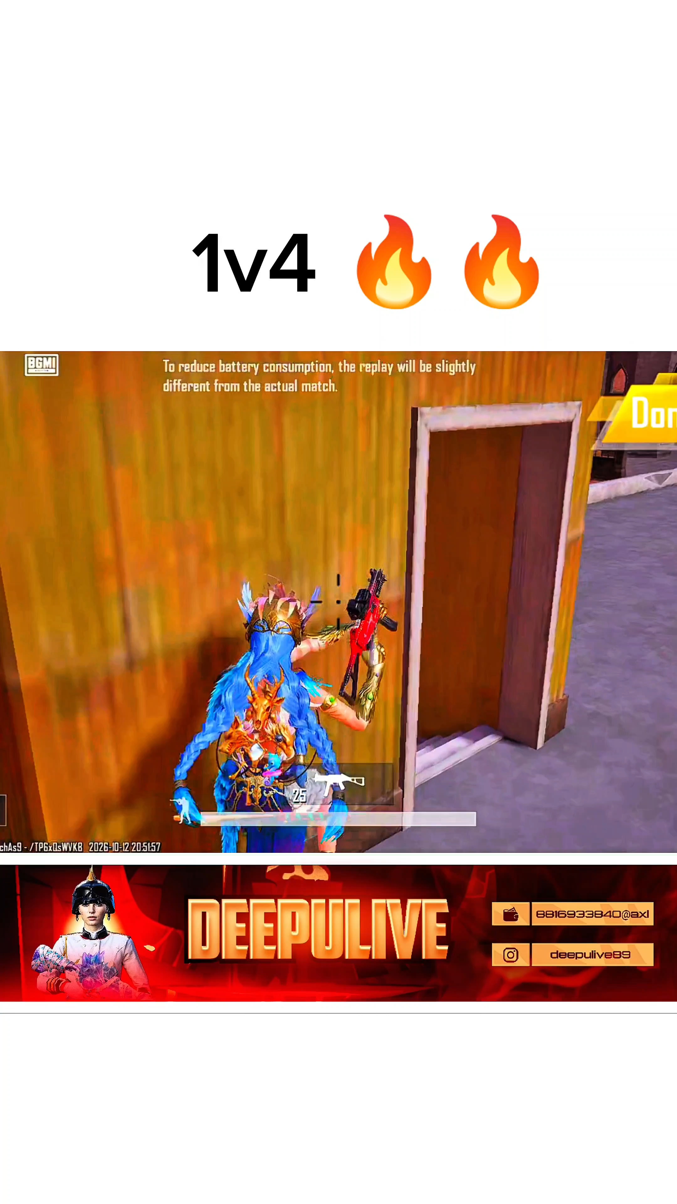 Easy 1v4 Saquad wipe 🥵🥵🥵