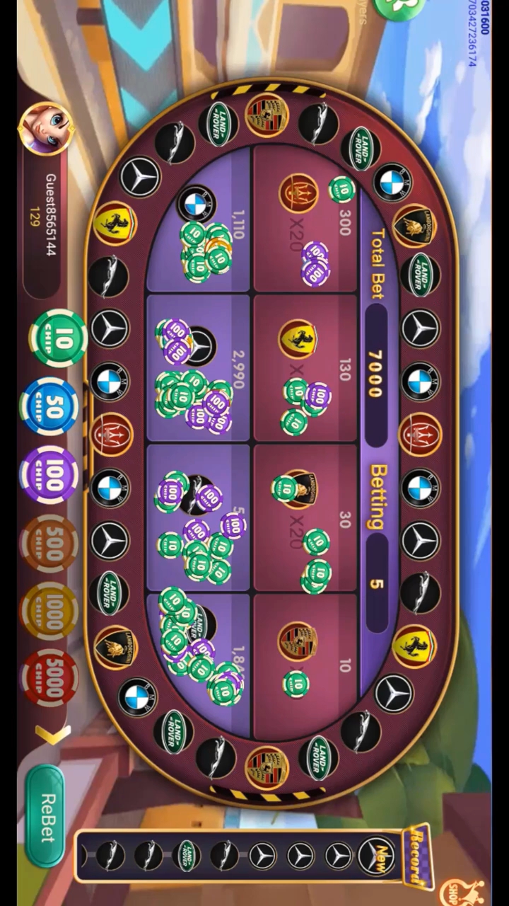 Rummy loot car roulette 129 To 489 earning aap bhi looto