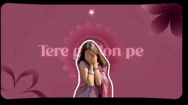 Teri gaalon pe bikhari hain zulfein