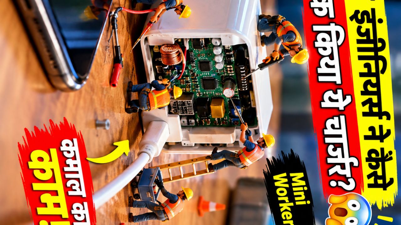 😱 छोटे इंजीनियर्स का कमाल! चार्जर ऐसे ठीक किया 🔧⚡ #Shorts