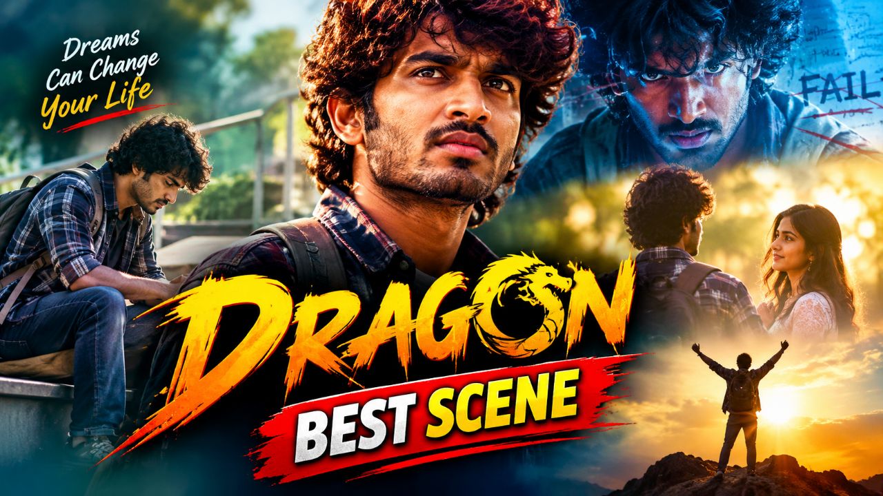 DRAGON Movie Best Scene 🔥 | Emotional & Motivational Scene | Dragon Movie Hindi #Shorts