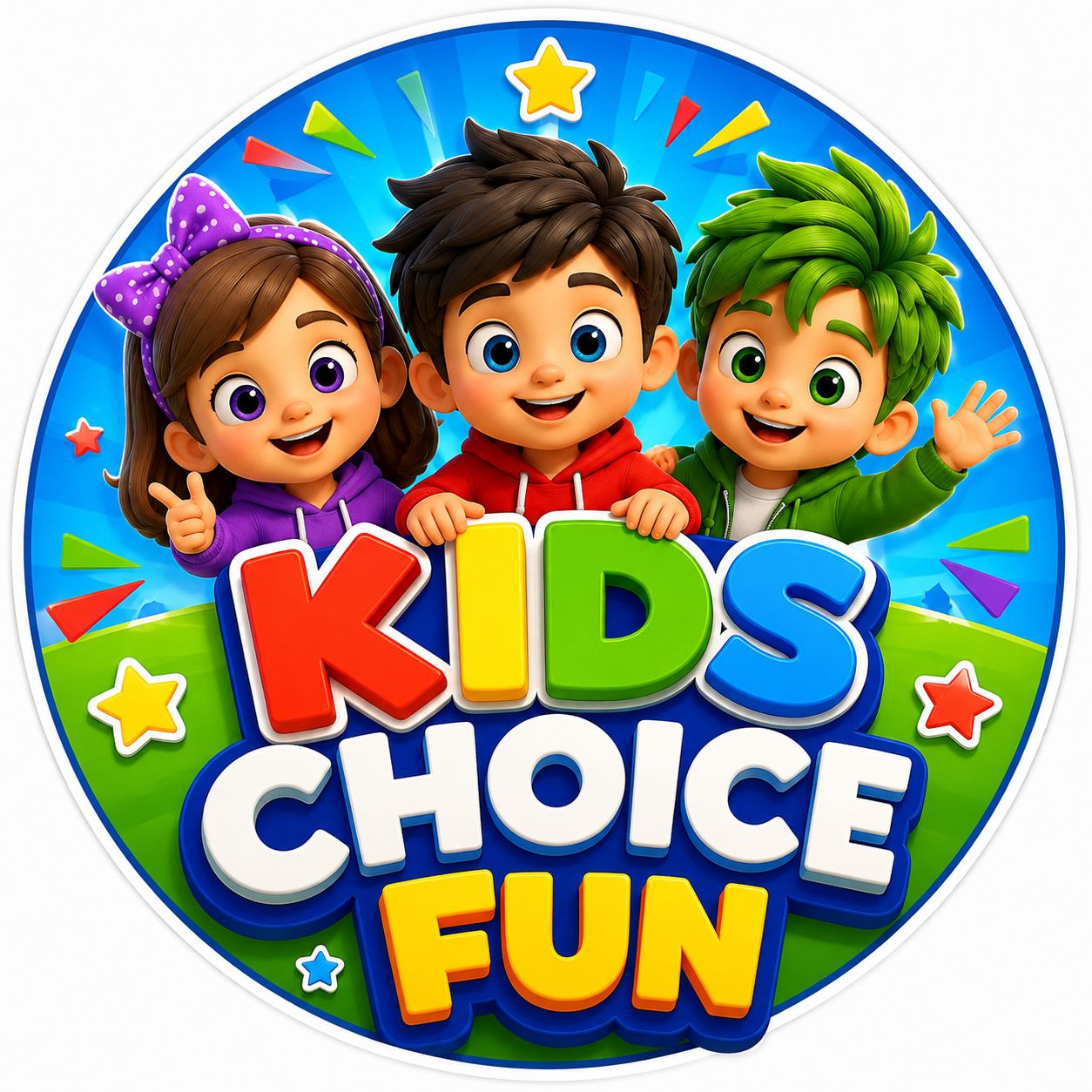 Kids choice fun on Bideo