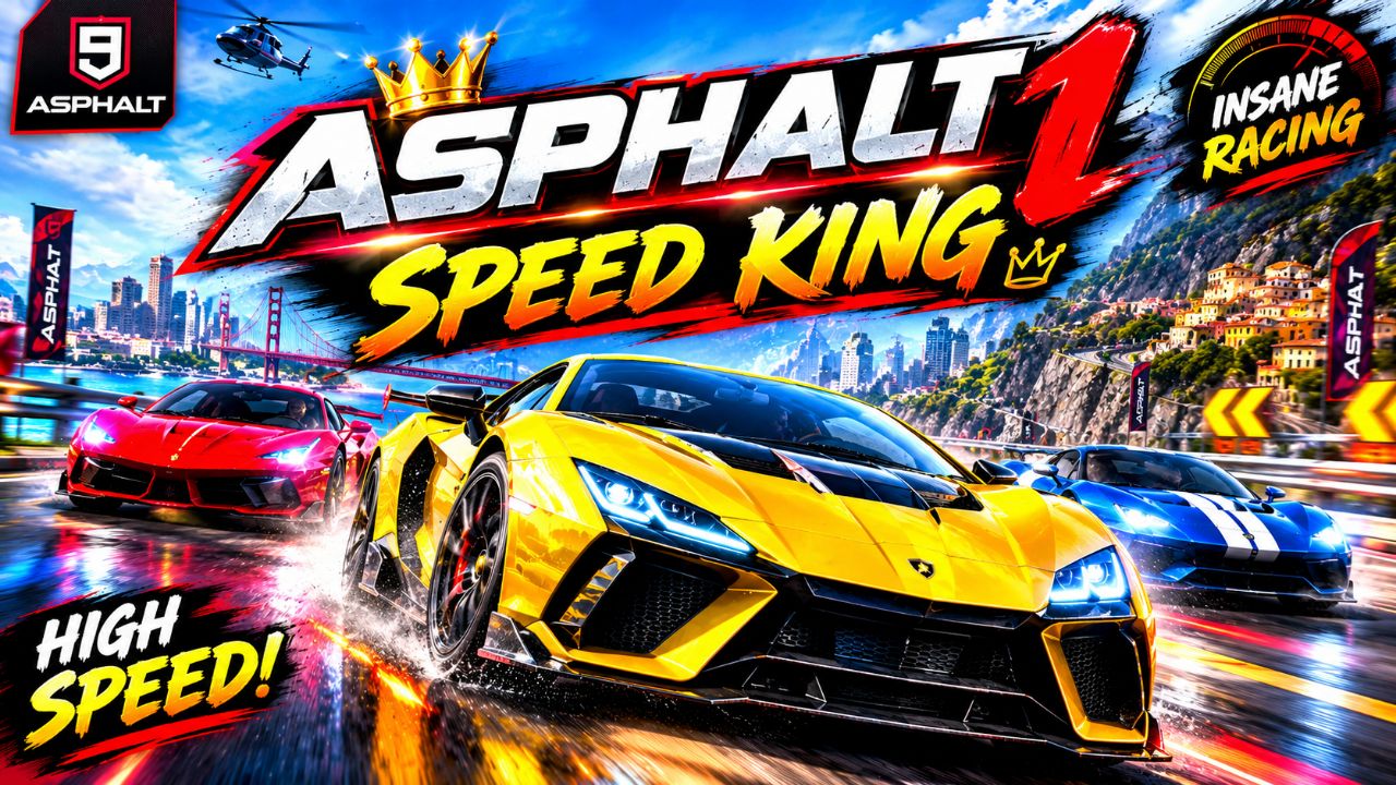 ASPHALT 1 👑 SPEED KING 🔥 Insane Supercar Racing Gameplay | Android Gaming