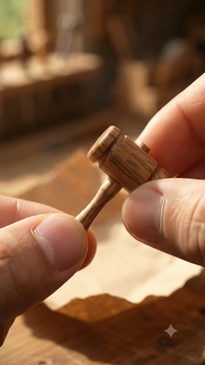 🤏😱 THE SMALLEST WOODEN MALLET EVER?!