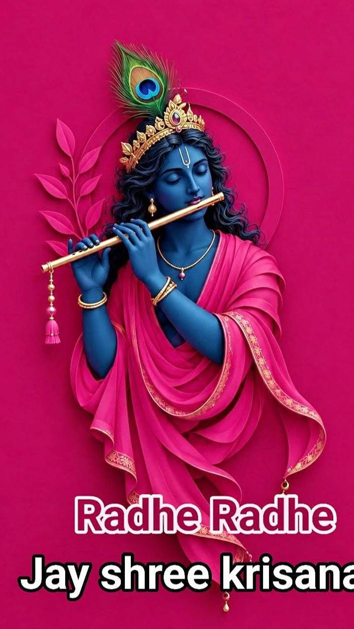 जय श्री कृष्णा राधे राधे